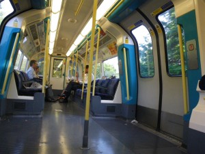 inside London tube